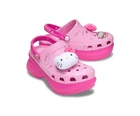 Sanrio Hello Kitty Bae Crocs Platform Clogs Pink Women 7 New with Tags NWT