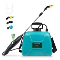8L SprüHgeräT Akku RüCken DrucksprüHer PflanzensprüHer Gartenspritze DüSen