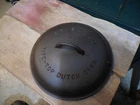 VINTAGE GRISWOLD NO 9 TITE-TOP DUTCH OVEN LID ONLY CAST IRON OLD ANTIQUE