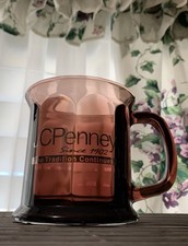 ❤️RARE VINTAGE 1970'S JC PENNEY MUG “THE TRADITION CONTINUES” MADE IN USA