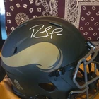 Minnesota Vikings Randy Moss Salute to Service Autographed Helmet BAS Authentic