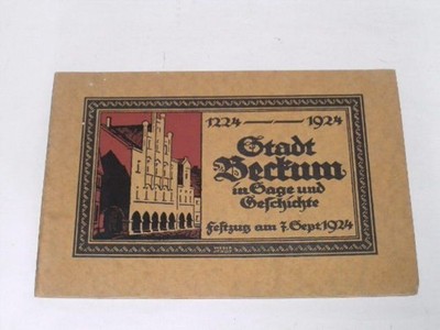 Diverse:Stadt Beckum. 1224-1924. Sage und Geschichte im Festzug am 7. September