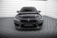 Maxton Design Frontlippe V.3 Passend FüR Bmw M8 Gran Coupe F93 / Coupe F92 Schwa