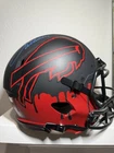 Josh Allen Signed Full Size Authentic Bills Custom Painted Helmet (mark by Auto)
