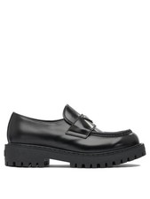 Prada Leather Loafers 11 Men - US Tariffs Included