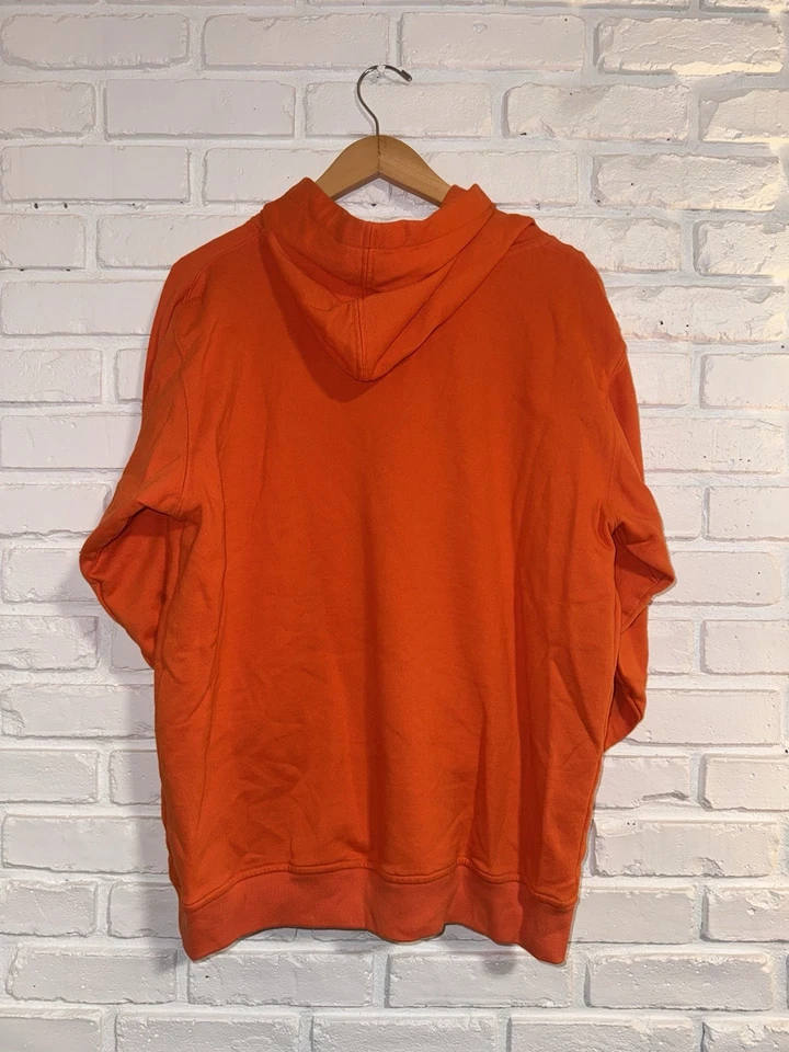 Vintage Chase Authentics Tony Stewart NASCAR Home Depot Orange Hoodie Sweatshirt - Image 4 of 4