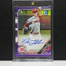 Nick Lodolo Autographed Card 1st Bowman Auto