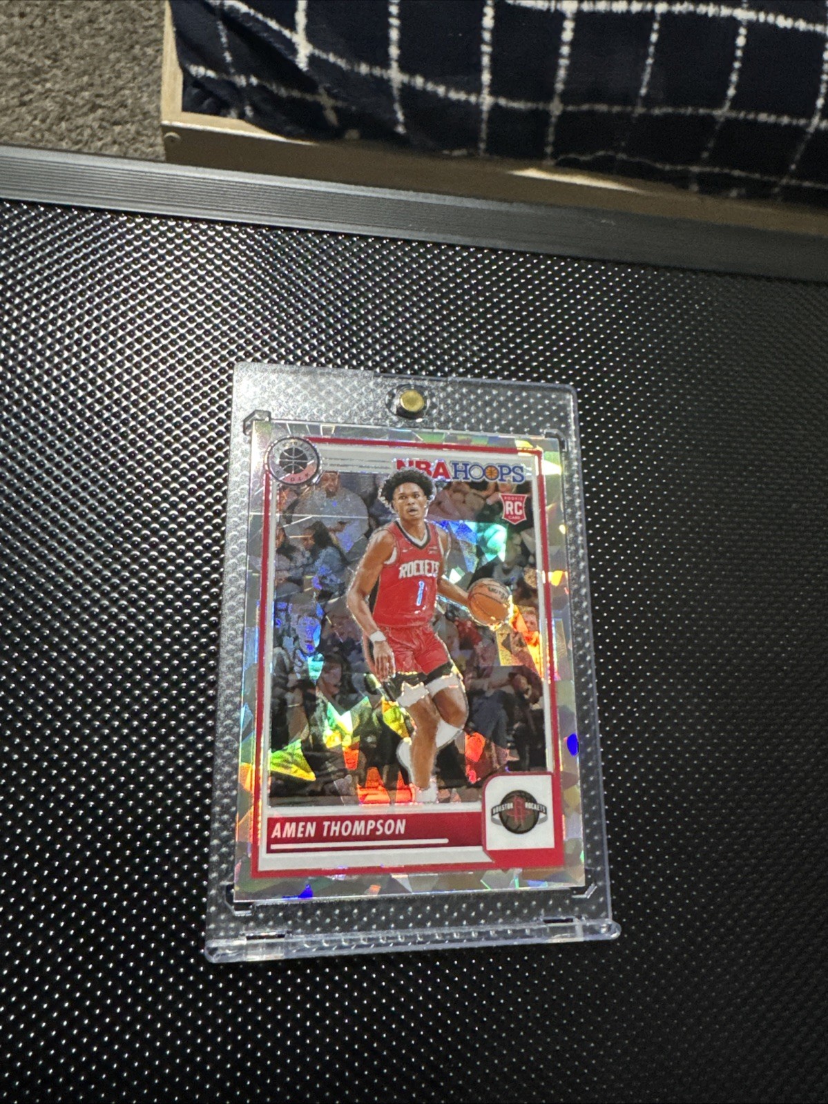 2023-24 Panini Nba Hoops Premium Stock - Amen Thompson #86 Ice Prizm (RC)