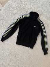 Adidas Originals Firebird Jacke Schwarz Black vintage Trifoil | XS 34 sweatjacke