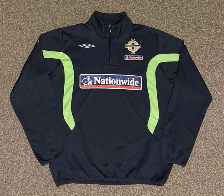 Umbro Northern Ireland Training Kit Memorabilia Football Shirts