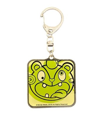Happy Tree Friends Nutty Strap Acrylic Keychain Rare Good Condition