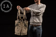 Vintage German Suede Leather Lederhosen
