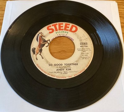 Andy Kim  So Good Together / I Got To Know  7'' 45 rpm, 45-720
