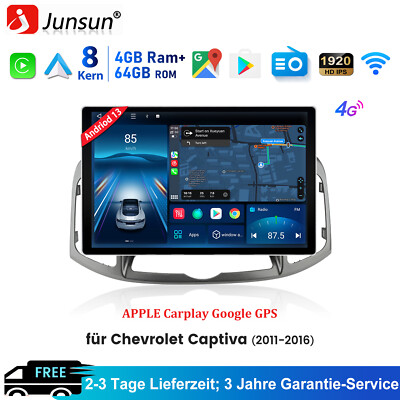 13.1'' Android 13 Autoradio Für Chevrolet Captiva 2006-2011 GPS Navi BT WIFI DAB+