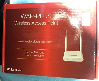 Honeywell WAP-Plus Wireless Access Point 802.11 G/N New in box