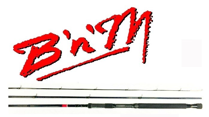 B’n’M Diamond Series Jig Fishing Pole- 2 Piece #DIA142