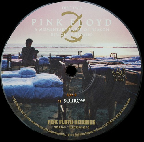 Pink Floyd - A Momentary Lapse Of Reason ( 2019) Remixed/Updated) -New 2LP Vinyl - Picture 6 of 12