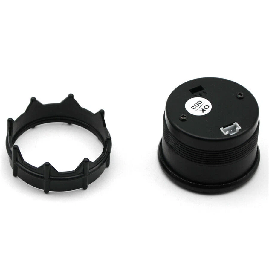 Medidor Digital Doble Pantalla 12V 2" 52mm 7 Colores LED Automóvil Turbo Boost Foto 4 de 4