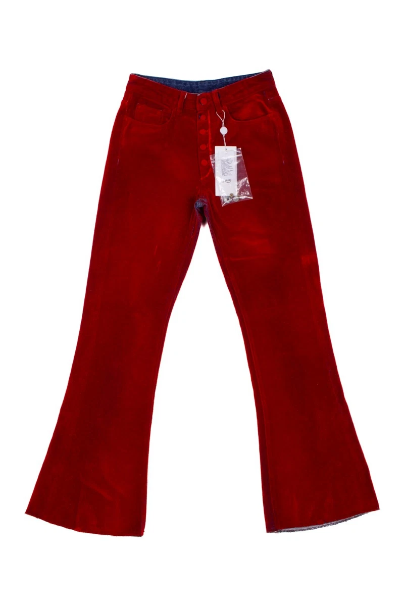 Red velvet jeans hot sale