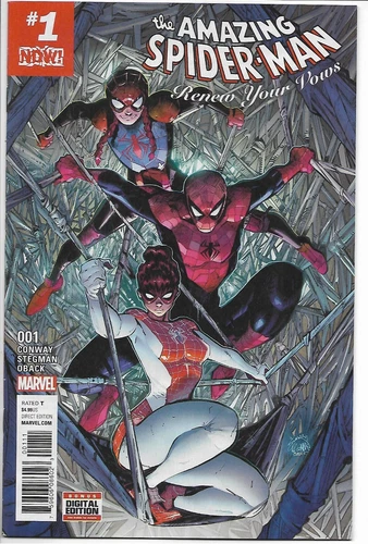 Amazing Spider-Man Renew Your Vows #1 1st Spinnerette Spiderling Marvel 2017 NM