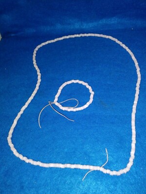 Collar E IDDE IDE DE Obbatala Obatala  NIGERIANO CRISTAL religion yoruba ifa