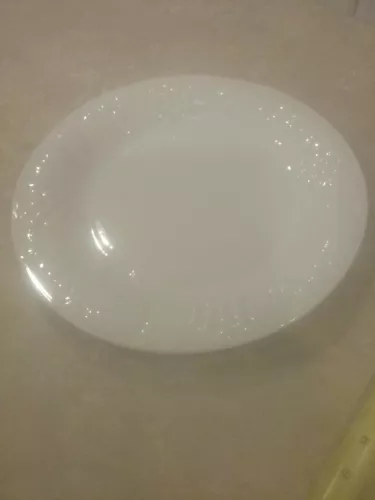 Vintage Gibson Embossed Fruit Design Large Serving Plate 12"