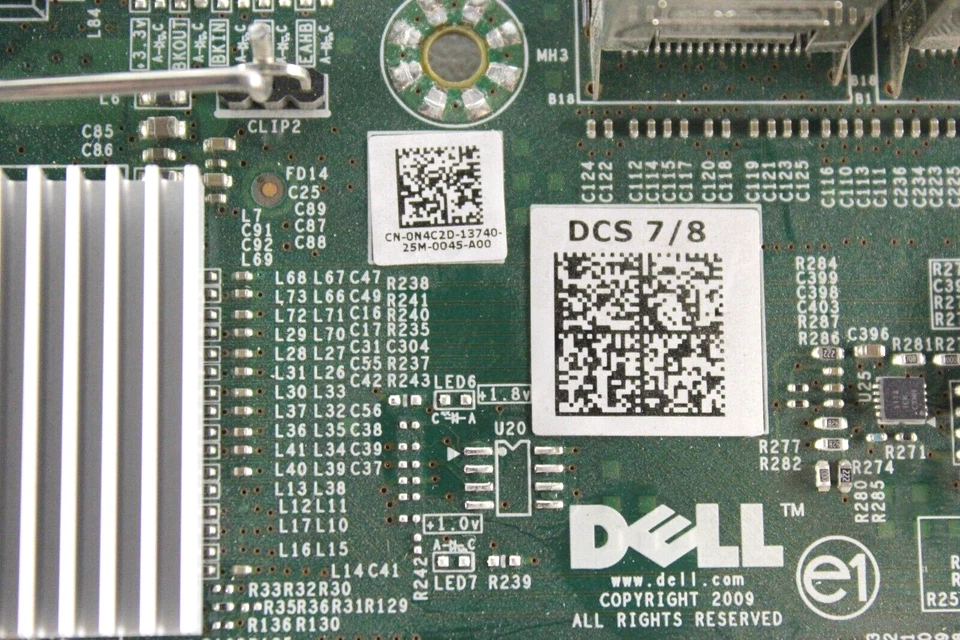 Dell 010141900-000-G Controlador SAS-SATA Placa Controladora DP/N N4C2D Caixa Aberta Nova - Imagem 2 de 4