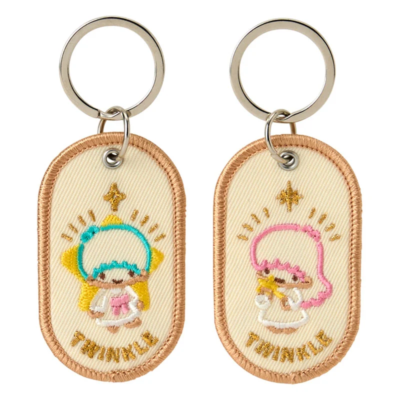 レトロSanrio Little Twin Stars キーホルダー 3種セット Sanrio LITTLE TWIN STARS 2/8b Pair Key Ring Japan NEW Sanrio