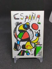 1982 Cartell de Joan Miro Catalunya Porta Del Mundial #108 Espana
