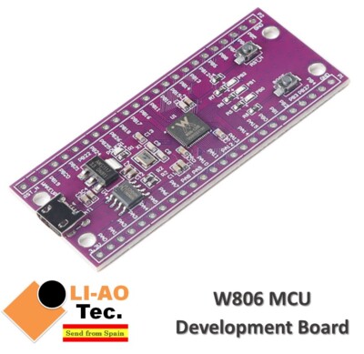 W806 MCU Development Board Microcontroller 32-bit WiFi Bluetooth Dual-mode SoC
