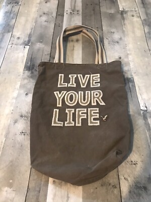 Sac Fourre-tout American Eagle Outfitters - Modèle 'Everyday Vivez Votre Vie', Occasion