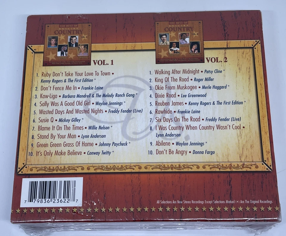 The Best of Dueling Country (2-disc CD) Kenny Rogers, Merle Haggard — 第 2/2 张图片