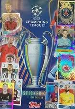 Official Topps UEFA Champions League Football sticker collection 2024/25 multi