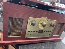 Craig Model CD684a-BLS 5 in 1 Turntable System Unit I-7447 JE