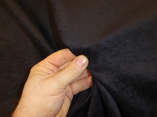 Plain Velvet Style Fabric ideal for Upholstery Curtain Cushions Beds - NAPLES - Picture 16 of 87