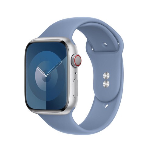 Cinturino Silicone Sport 40/44/41/45/49mm per Apple Watch Serie 9 8 7 6 5 4 SE - Foto 69 di 69