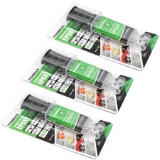 3 packs Epoxy(AB) Glue, (25ml)  , Set in 5 min. Water-resistant, Will not shrink