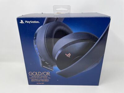Sony Gold Wireless Headset 500 Million Limited Edition [USED