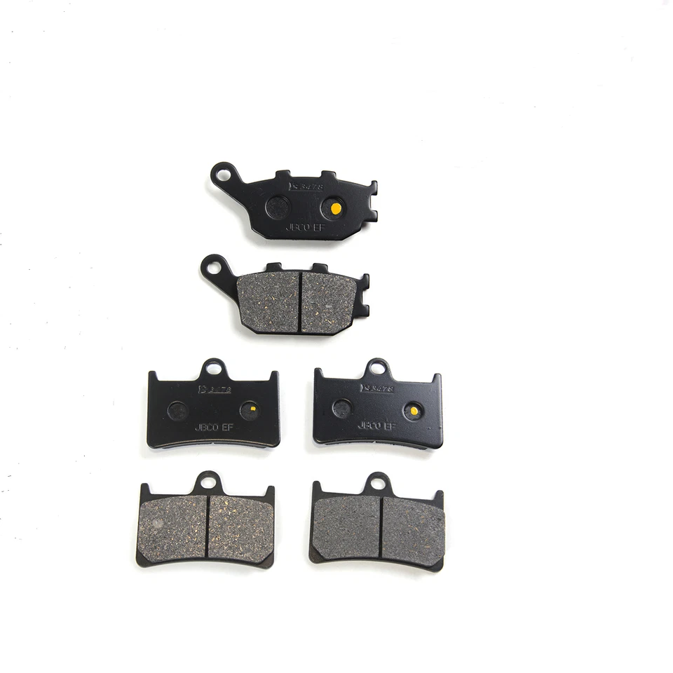 Juego de pastillas de rotores de disco de freno delantero trasero para Yamaha FZ1 FAZER 1000 2006 - 2012 2011 Foto 3 de 4