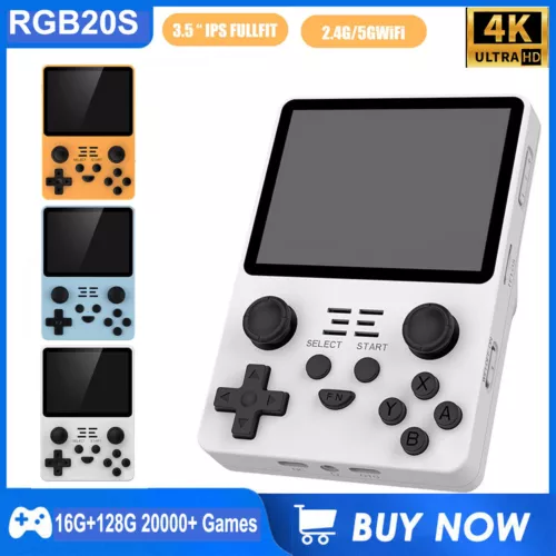 Powkiddy RGB20S 20000+ Games Handheld Retro Game Console LCD Retro Game Player
