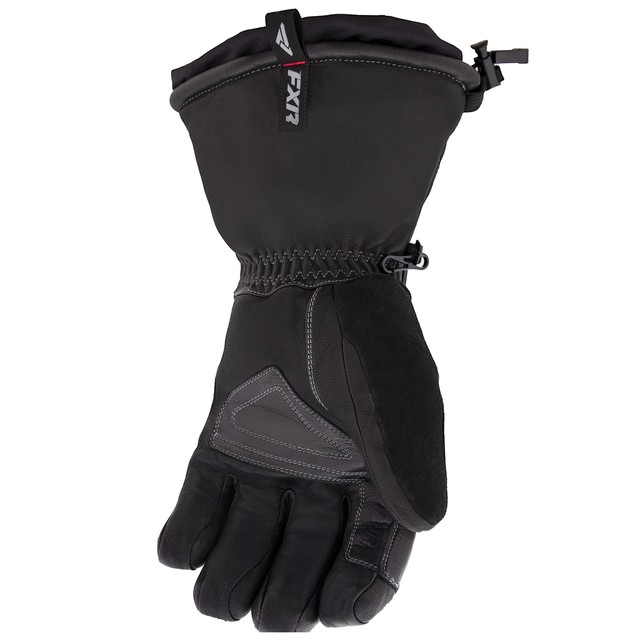 FXR Black Leather Gauntlet Gloves (Mens XL) 220800100016 for sale