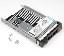 3.5" Hard Drive Tray Caddy w/2.5" Adapter Bracket For Dell PowerEdge T340 Server