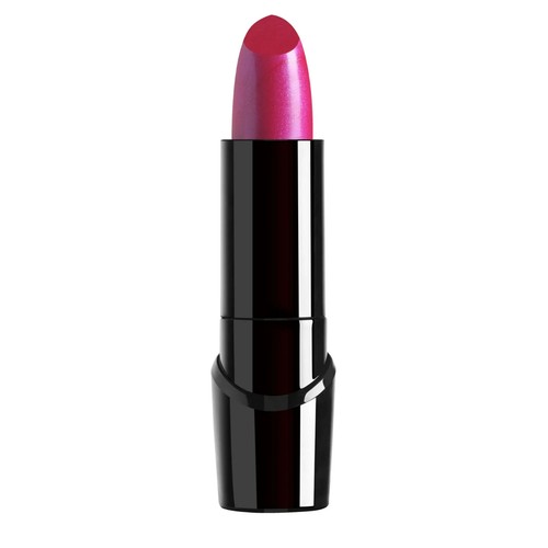 Wet n Wild Silk Finish Lipstick Lip Color Fuchsia with Blue Pearl 527B - Picture 2 of 3
