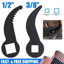 1/2" 3/8" Pry Bar Wrench Adapter Head Half Shaft Removal Crowbar Ratchet Tool 