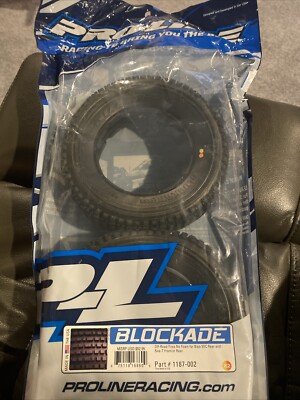 Proline Tire Blockade X2 1/5 5scale 5ive Baja5 1187-002 Front Rear