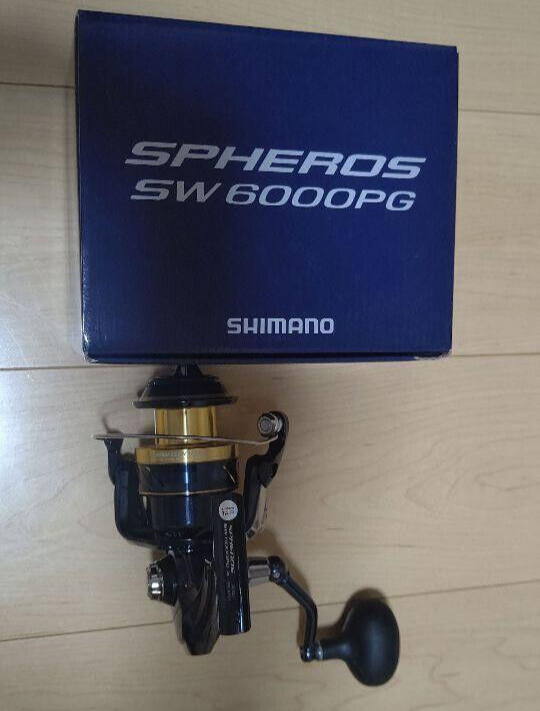 Japan Import Shimano Reel Shimano Spheros SW 6000PG - 4.6:1 Gear