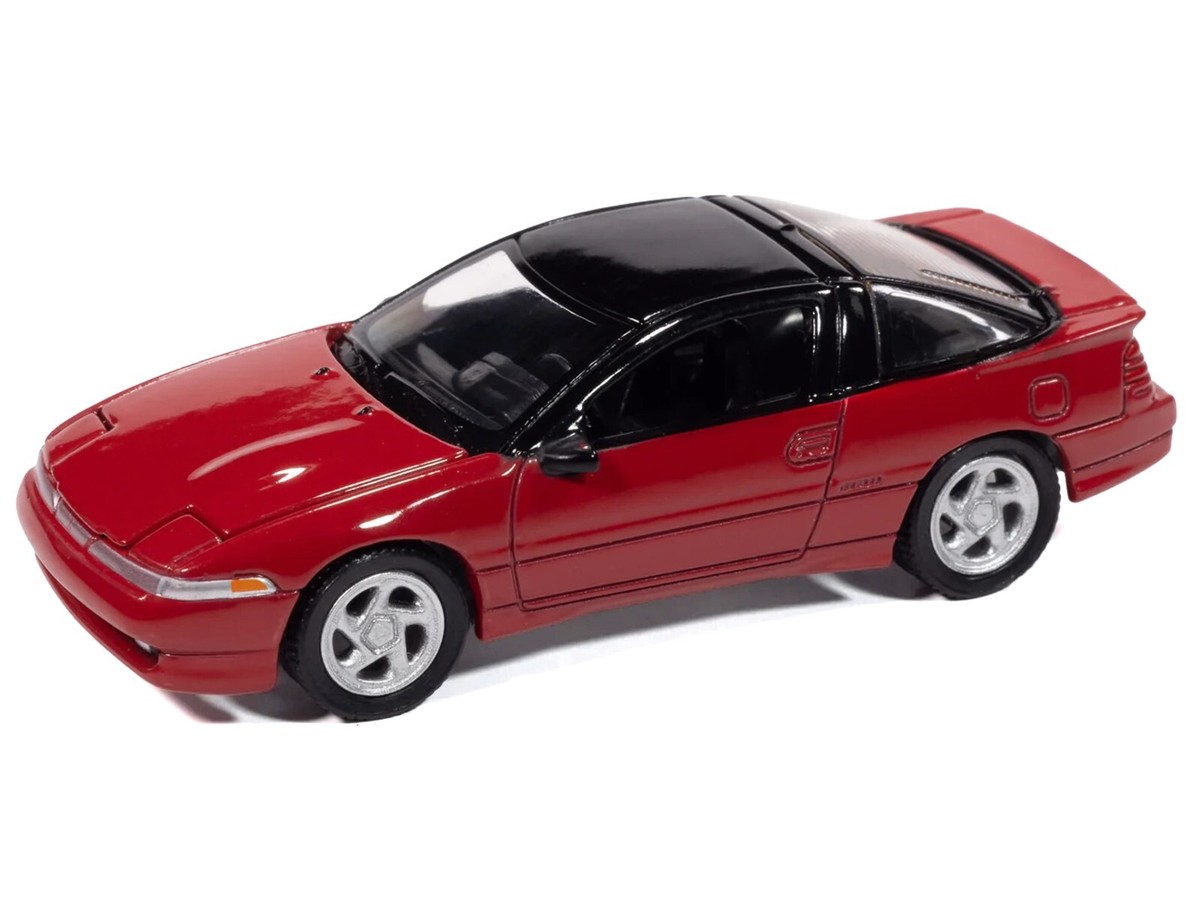 1991 MITSUBISHI ECLIPSE GSX MARANELLO RED 1/64 CAR BY AUTO