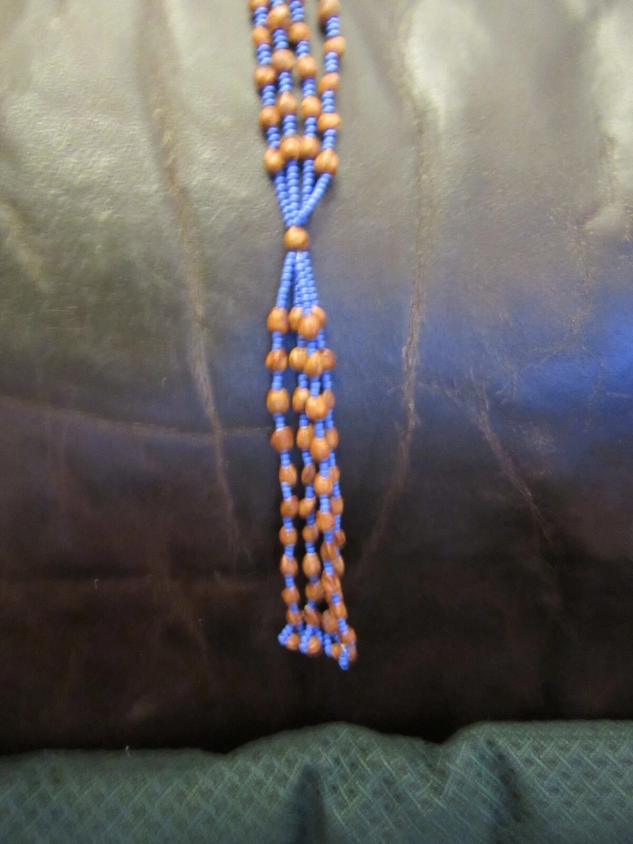 Navajo Indian Ghost Bead Necklace 13