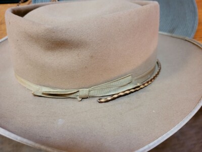 帽子 vintage STETSON OPEN ROAD 3XBEAVER 7 1/4 1960s Stetson Open Road 7 1/4 Beaver Last Drop Fedora Hat