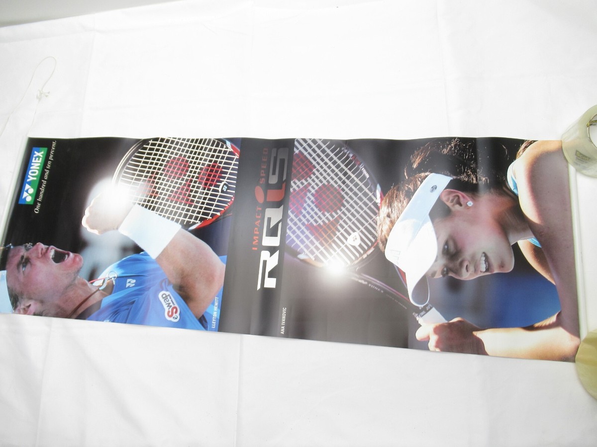 Lleyton Hewitt レイントン　ヒューイット選手　ポスター PROMO TENNIS POSTER: YONEX 